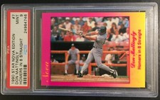 1990 DON MATTINGLY STAR NOVA EDITION HOMERS 8 STRAIGHT #7 PSA 9 POP 2 (616)