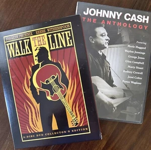 LOT OF TWO: Johnny Cash The Anthology AND Walk The Line Collector’s Edition - Picture 1 of 16