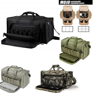 Tactical Gun RangeBag Shooting with Lockable Zipper and Heavy Duty Antiskid Feet - Picture 1 of 27