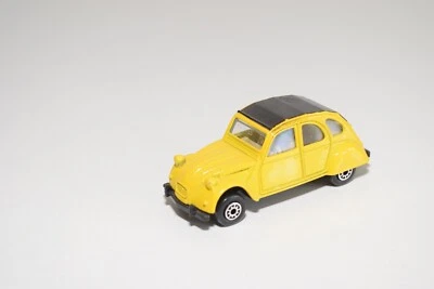 A32 1:60 3 POLLICI EDOCAR CITROEN 2CV 2 CV GIALLO OTTIME CONDIZIONI - Immagine 1 di 4