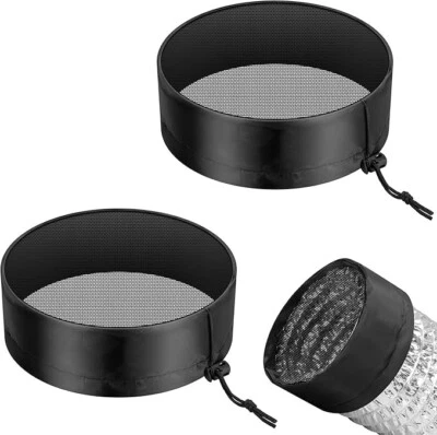 VIVOSUN 2-Pcs. Grow Tent Vent Cover, φ6"/15cm Duct Filter Vent Cover for Vent