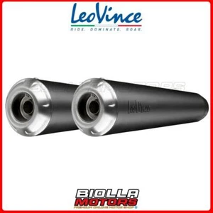 9760B SILENZIATORE SCARICO KIT d. 50 DESTRO & SINISTRO LEOVINCE UNIVERSALE ALL B - Foto 1 di 5