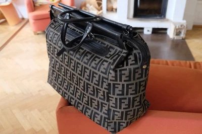 Large XXL Travel Bag Vintage Fendi 70s 70s 60s - Image 1 of 4