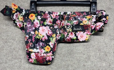 Kassaki Profesional Herramienta de Peluquería Cinturón Tijera Bolsa Floral Foto 1 de 4