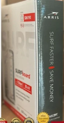 Arris SB6190 DOCSIS 3.0 Cable Modem Brand New original Sealed - Image 1 of 4