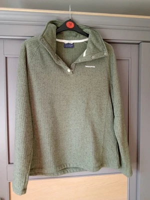 Ladies Craghoppers Daphne Green Button Neck Fleece - size 20 - Image 1 of 4
