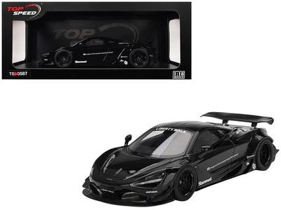 McLaren 720S "LB-Works" Black "Tokyo Auto Salon 2024" 1/18 Model Car by Top Spee - Image 1 of 4
