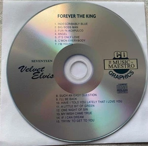 ELVIS PRESLEY KARAOKE CDG FOREVER THE KING VOL 17 MUSIKLIEDER SAMMLUNG! - Bild 1 von 1