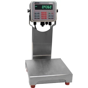 Báscula de banco de lavado B-Tek AquaShield Max con T403S 50 lb 0,01 lb, 12"x12" IP69K - Imagen 1 de 1