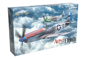 Eduard 1/72 Scale P-51D Aces Of The Eighth - plastic kit #2147 Dual Combo - Picture 1 of 3