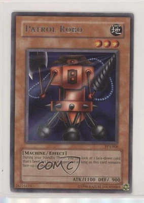 R - Patrol Robo YuGiOh Third Season Tournament Pack #TP3-008 2003 - Image 1 of 2