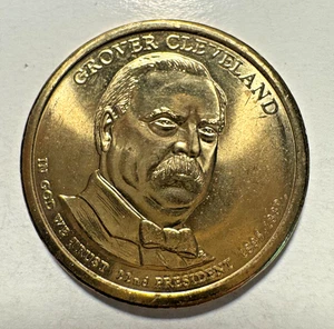 Grover Cleveland 22nd President (1885-1889) Mint US One Dollar Coin 2012-D - Picture 1 of 3
