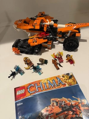 LEGO LEGENDS OF CHIMA : Tiger's Mobile 70224, Icebite’s Claw Driller 70223 - Image 1 of 4
