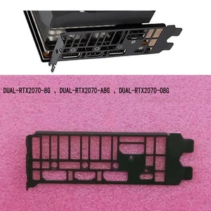 Original I/O IO Shield für ASUS DUAL-RTX2070-8G Grafikkarte Backplate Panel - Bild 1 von 1