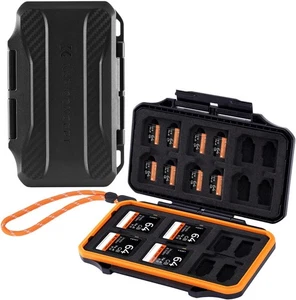 K&F Concept 36 Slots SD Micro SD Memory Card Case Water-Resistant SD Card Holder - Picture 1 of 6