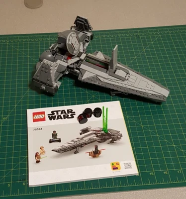 LEGO Star Wars Darth Maul’s Sith Infiltrator 75383 Sin Caja Sin Figuras Juego Completo Foto 1 de 4