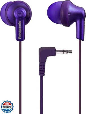 Auriculares internos Panasonic ErgoFit con cable, conector de 3,5 mm con Cr dinámico Foto 1 de 4