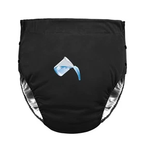 Unisex Reusable Adult Cloth Diaper,Washable Swim Nappies,Adjustable Incontine... - Picture 1 of 7