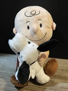 Charlie Brown Snoopy Hallmark Happiness Is A Hug From A Friend Peanuts W/tags - Picture 1 of 15