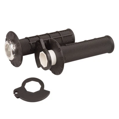 Empuñaduras de bloqueo Odi V2 Half Waffle MX negras para SHERCO 250 SEF Factory 2018-2023 Foto 1 de 2