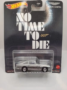 Hot Wheels Premium 1963 Aston Martin DB5 No Time To Die 007 New Sealed - Picture 1 of 2