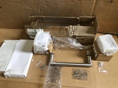 Dreamline Unidoor Brushed Nickel Shower Door Handle & Hinges SHDR-AC2011-04 - Image 1 of 4