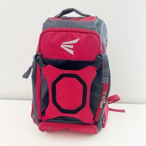 EASTON Walk Off Elite Baseball / Softball Equipment Backpack Bag : Red + Gray - Picture 1 of 14