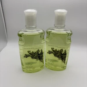 Menge 2 Neu VERSIEGELT Bath & Body Works Pleasures Juniper Breeze Duschgel 10 Oz. - Bild 1 von 6