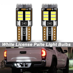 6000K White 168 194 2825 LED License Plate Tag Light for Hyundai Sonata 00-2020 - Picture 1 of 9