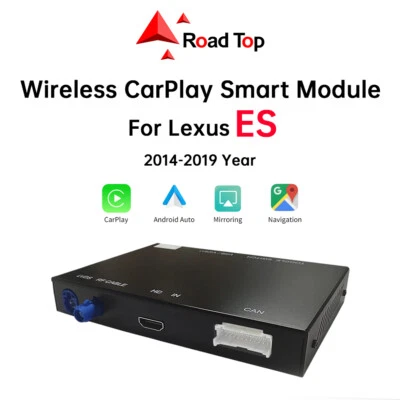 For Lexus ES 2014-2019 Wireless Carplay Android Auto Module Mirror Link AirPlay - Image 1 of 4