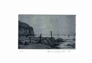 Hans Sperschneider - TRYGGELEV NOR - OriginalRadierungt signiert limitiert - Picture 1 of 1