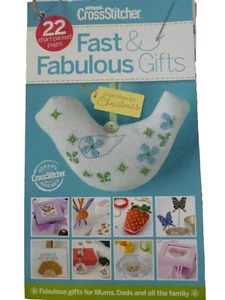 New Cross Stitch Booklet Fast and Fabulous Gifts 10 easy projects - Picture 1 of 10