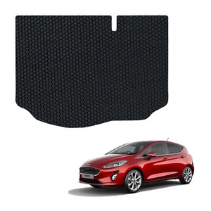 Ford Fiesta MK8 2017-2023 Tailored Rubber Car Boot Liner Protector Mat Cover - Picture 1 of 8