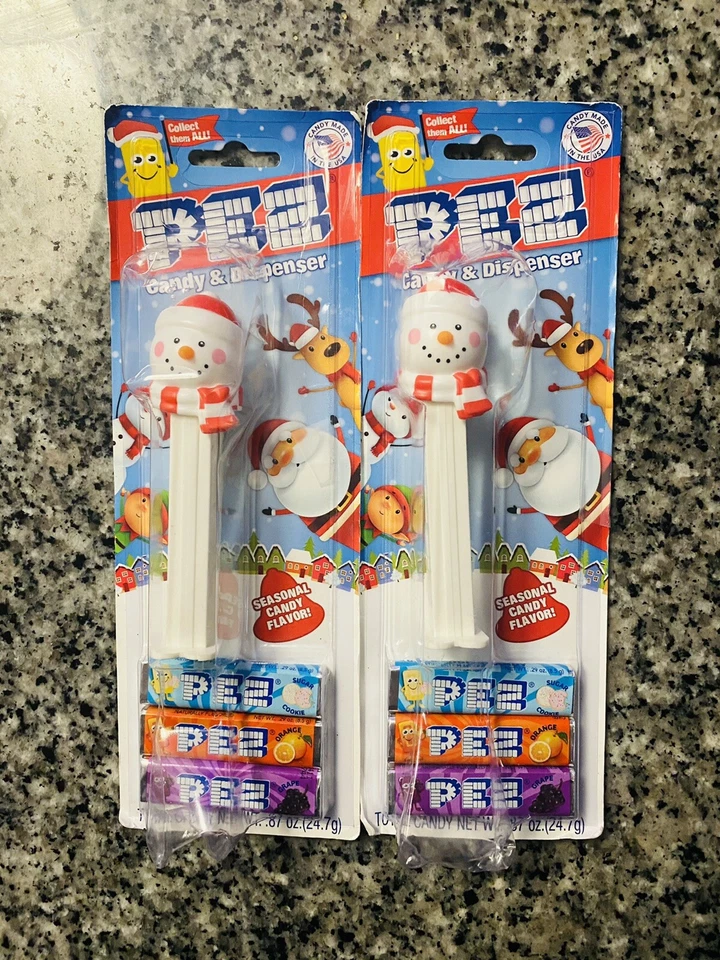 1 Pez Walt Disney's Mickey Mouse In Santa Claus Hat Christmas Dispenser