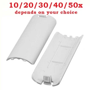 10/20/30/40/50xBattery Back Cover Shell Case for Nintendo Wii Remote Controller - Picture 1 of 40
