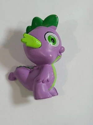 2013 My Little Pony FiM Busy Book 1.5" Spike the Dragon Figure Phidal - Imagem 1 de 2