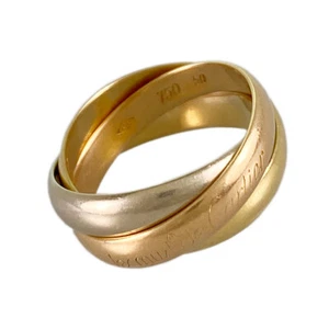 CARTIER Trinity Yellow gold Ring - Picture 1 of 14