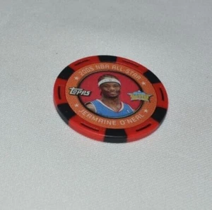 2005 TOPPS NBA COLLECTOR CHIPS - JERMAINE O'NEAL 2005 ALL STAR RED & BLACK CHIP - Picture 1 of 3