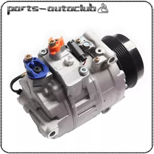 A/C Compressor and Clutch For 2007-2011 Mercedes-Benz S550 2012-2013 4.6L 5.5L - Picture 1 of 14