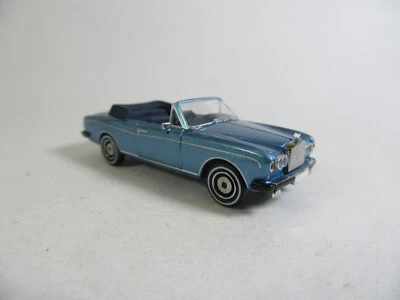 PCX87 1971 Rolls Royce Corniche Blu Metallizzato 870513 Modello Finitto - Immagine 1 di 4