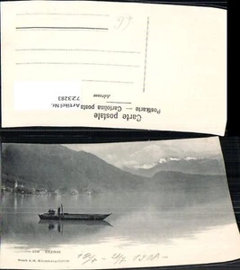 723283 Vitznau am Vierwaldstädtersee barco de pesca barco alrededor de 1908 - Imagen 1 de 1