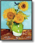 Van Gogh Sonnenblume, 5D Diamant Kunst Van Gogh Vollbohrer Malerei Geschenk für Erwachsene, H