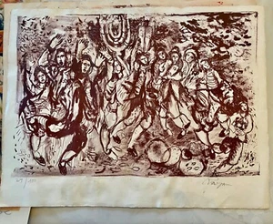 *RAYA*SORKINE 2 LITHOGRAPHIE*ORIGINAL. 29/100 Maße 50/65 cm und 66/50 - Bild 1 von 7