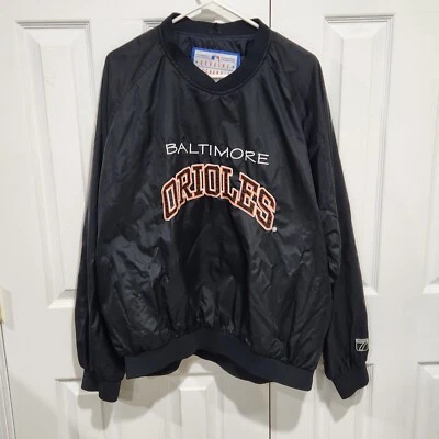Logo 7 Baltimore Orioles Men's Pullover Windbreaker Jacket - Size XL - Image 1 of 4