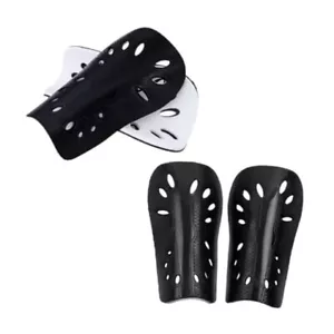 Kids Soccer Shin Guards Youth Toddler Soccer Shin Pads & Socks Small black - Picture 1 of 7