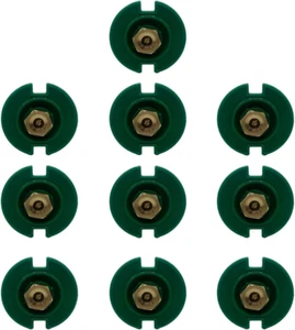 Paquete de 10 rociadores de plástico con boquilla de pulverización de patrón completo de latón - Imagen 1 de 8
