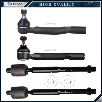 4pcs Front Tie Rod Ends For 2005-2012 Lexus ES350 Toyota Avalon Camry / SE / LE - Image 1 of 4