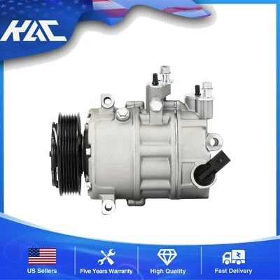 AC A/C Compressor W/Clutch For 09-2010 2016-2017 Volkswagen CC 09-10 2014 98348 - Image 1 of 4