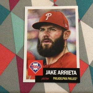 2018 Topps Living set Jake Arrieta #71 Phillies 1953 design only 5060 made - Bild 1 von 2