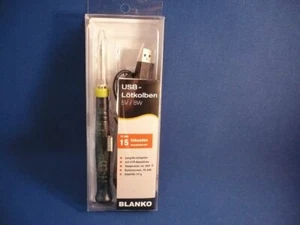 USB LÖTKOLBEN 5V/8 Watt incl. STÄNDER + SCHUTZKAPPE + LÖTZINN !!! - Bild 1 von 1